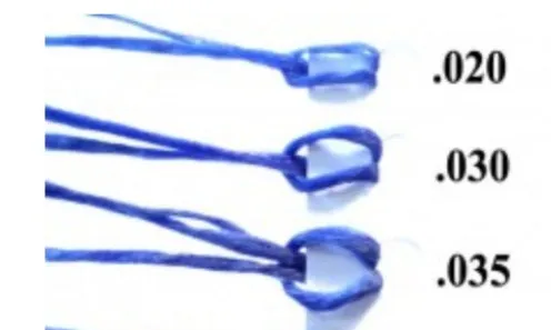 .035 Waxed Polycord 10 Yards-Maine Thread Co.