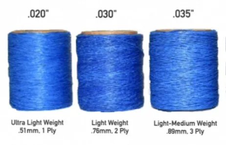 .035 Waxed Polycord 10 Yards-Maine Thread Co.