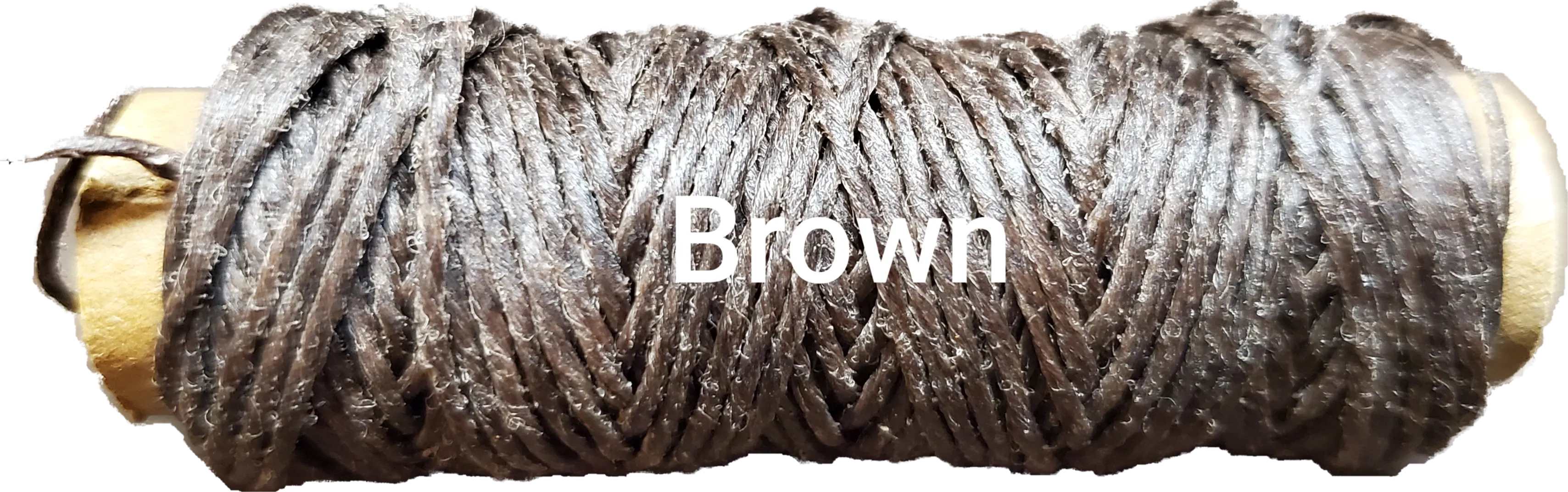 .035 Waxed Polycord 10 Yards-Maine Thread Co.