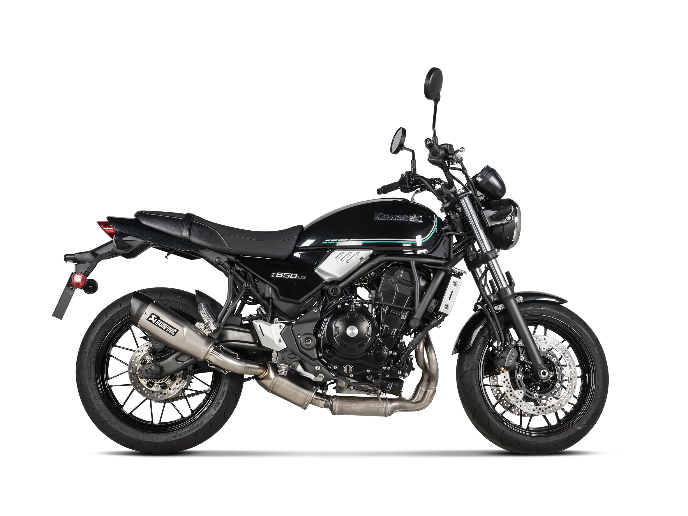AKRAPOVIC Slip-On Line Muffler - Titanium   Z650RS  2022-2023 S-K6SO8-HCQT 1811-4319