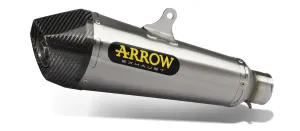 Arrow Homologated Titanium X-Kone Silencer With Carbon End Cap Ktm 1290/1390 Super Duke R 20-25  71916xkr
