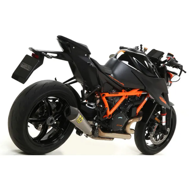 Arrow Homologated Titanium X-Kone Silencer With Carbon End Cap Ktm 1290/1390 Super Duke R 20-25  71916xkr
