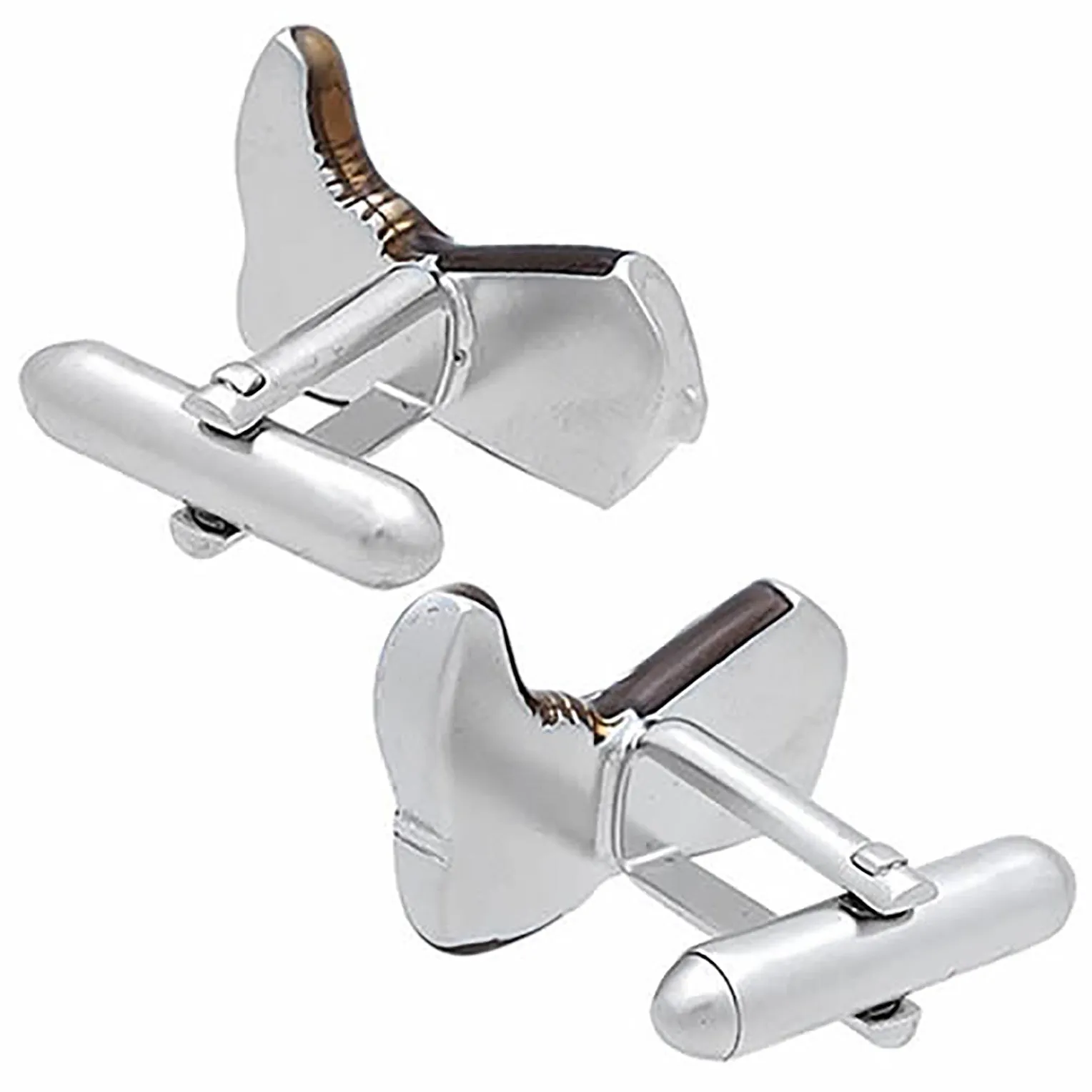 Brown Western Boots Cufflinks