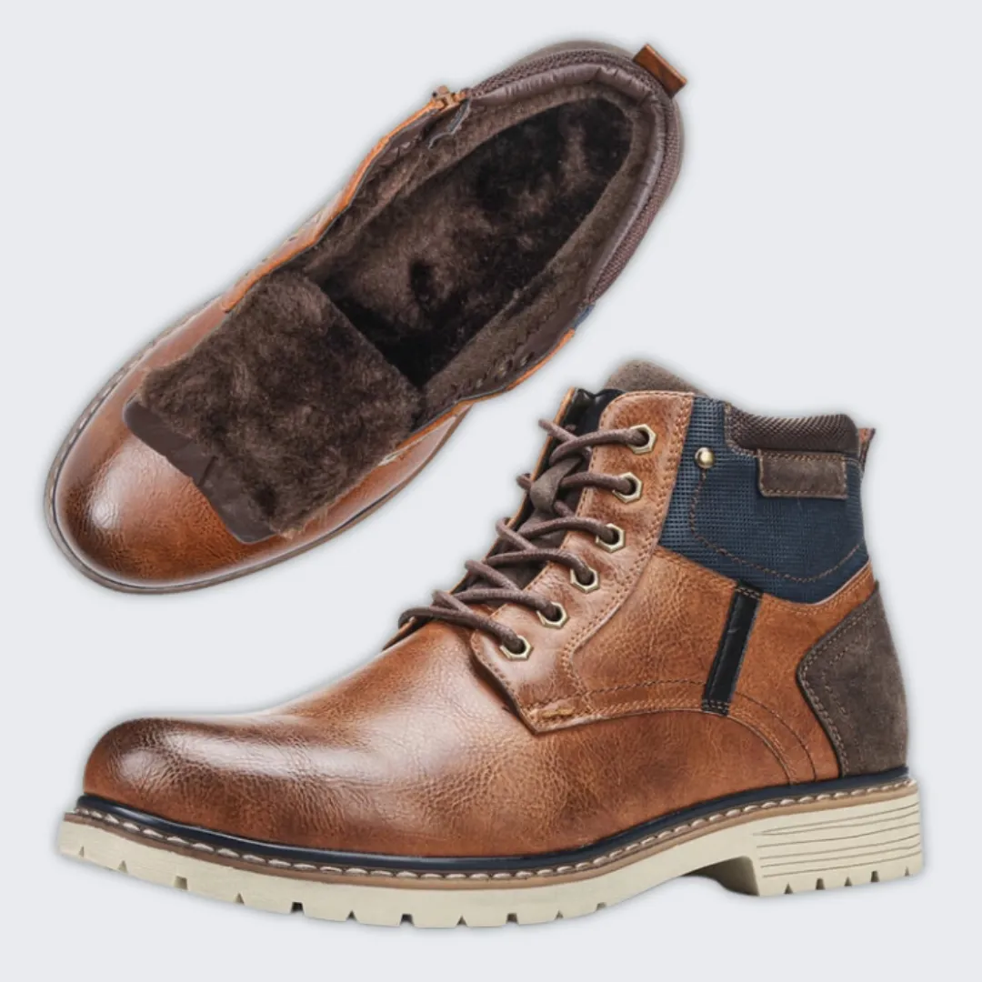 Cozy Leather Winter Boots for Ultimate Warmth & Comfort