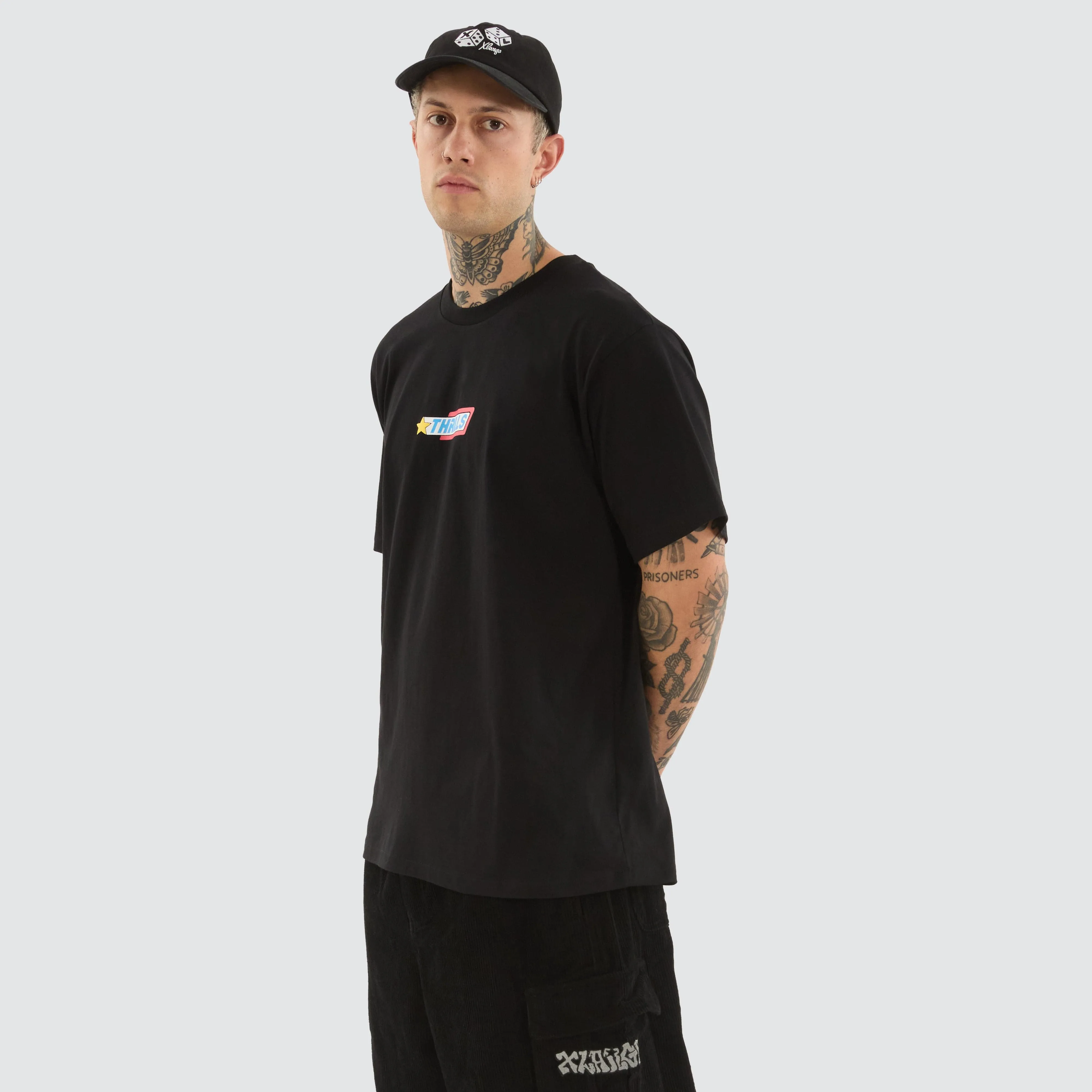 Lockstar Merch Fit Tee Black