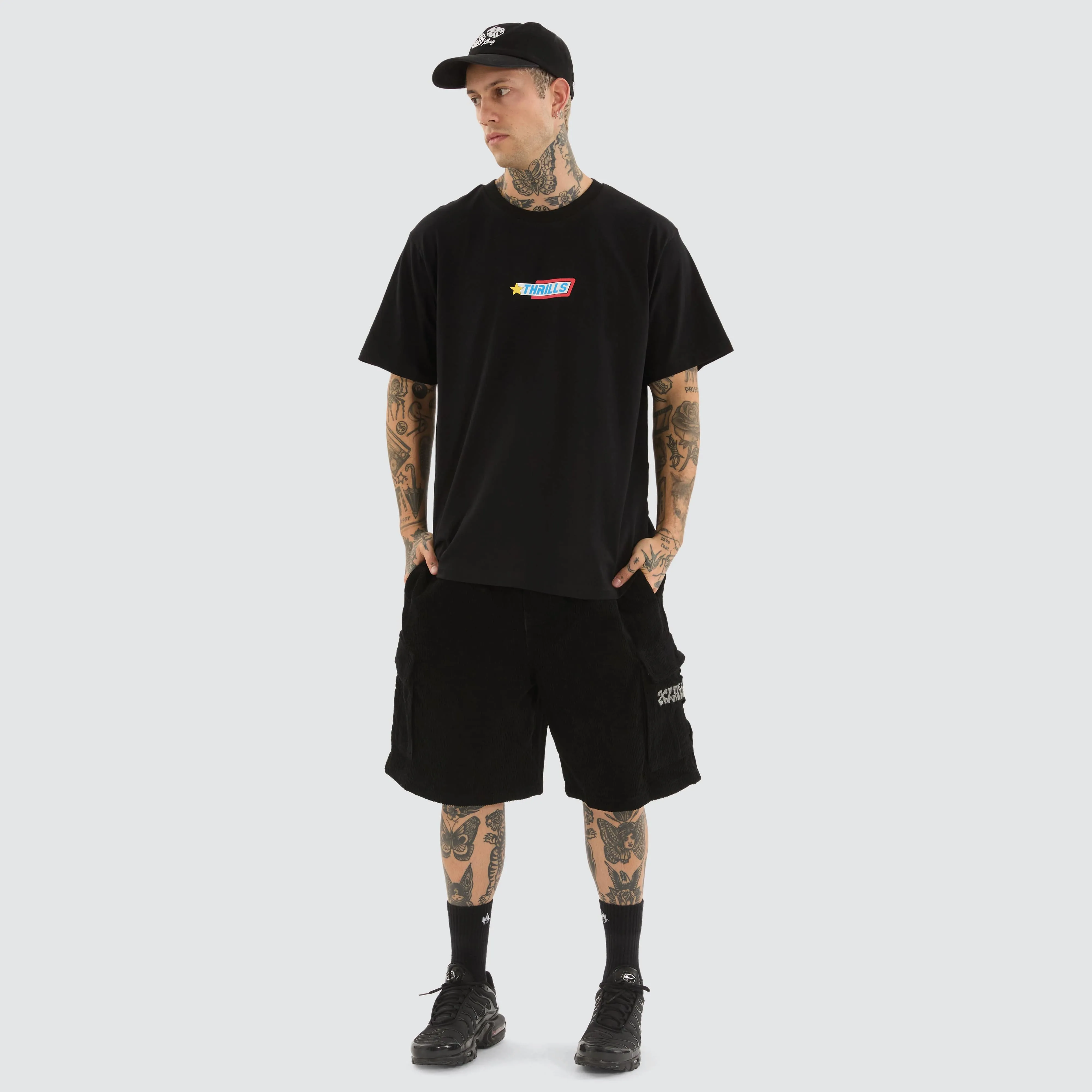 Lockstar Merch Fit Tee Black