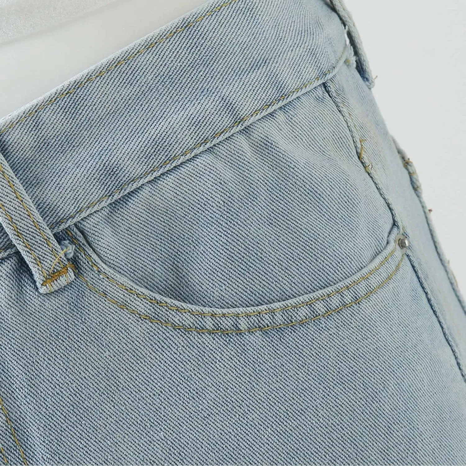 MIDOO Mens Jeans Regular Fit Casual Comfort Flex Waist Denim Pants Straight Leg Fashion Skinny Jeans Trousers with Pockets