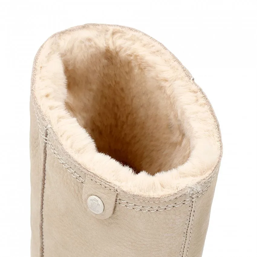 PANAMA JACK BAMBINA LEATHER BOOTS WITH WARM LINING