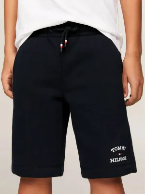 Tommy Hilfiger Logo Track Shorts - Navy