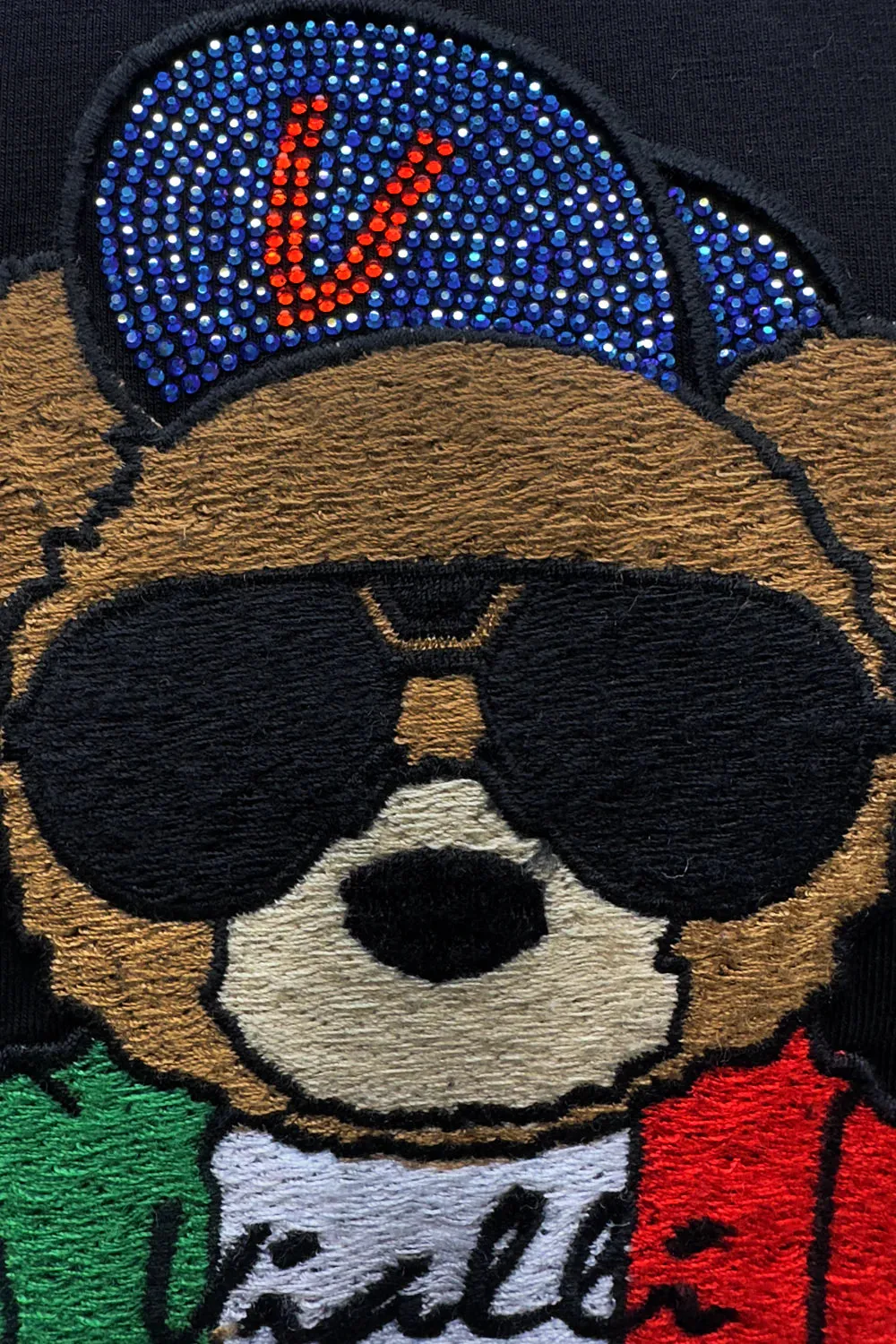 Vialli Itunes Bear Black T-Shirt